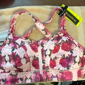 NWT Shefit Ultimate Pink Floral Bra 1 Luxe